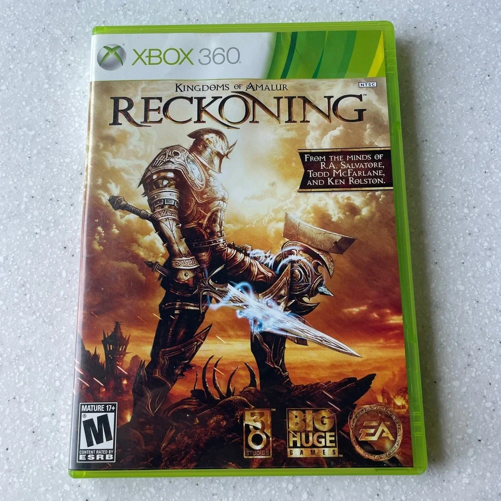 Kingdoms of Amalur Reckoning Xbox 360 RPG EA Games 2012 NTSC M Rated